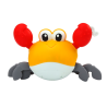Bath Toy Wind Up Crab Walks Swims Blue Yellow
